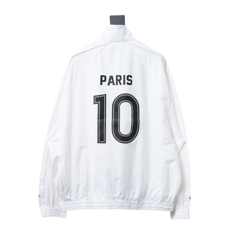 Balenciaga BLCG 76 Manchester United embroidered welt Windbreaker Jacket