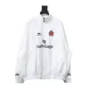 Balenciaga BLCG 76 Manchester United embroidered welt Windbreaker Jacket