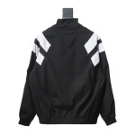  Balenciaga BLCG fire double hook embroidery color matching suit jacket