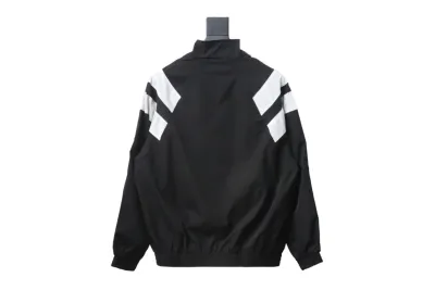  Balenciaga BLCG fire double hook embroidery color matching suit jacket 02