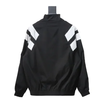 Balenciaga BLCG fire double hook embroidery color matching suit jacket 02