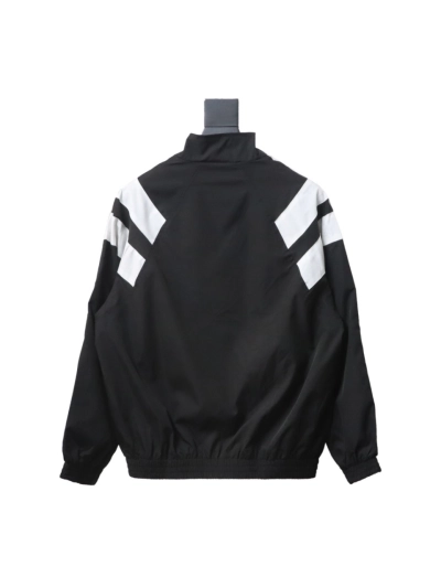  Balenciaga BLCG fire double hook embroidery color matching suit jacket 02
