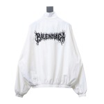 Balenciaga BLCG flame totem heavy embroidery Windbreaker Jacket 1