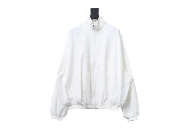  Balenciaga BLCG flame totem heavy embroidery Windbreaker Jacket 1 01
