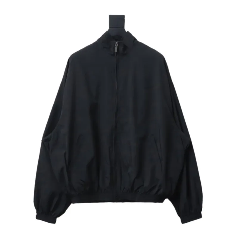 Balenciaga BLCG flame totem heavy embroidery Windbreaker Jacket 2
