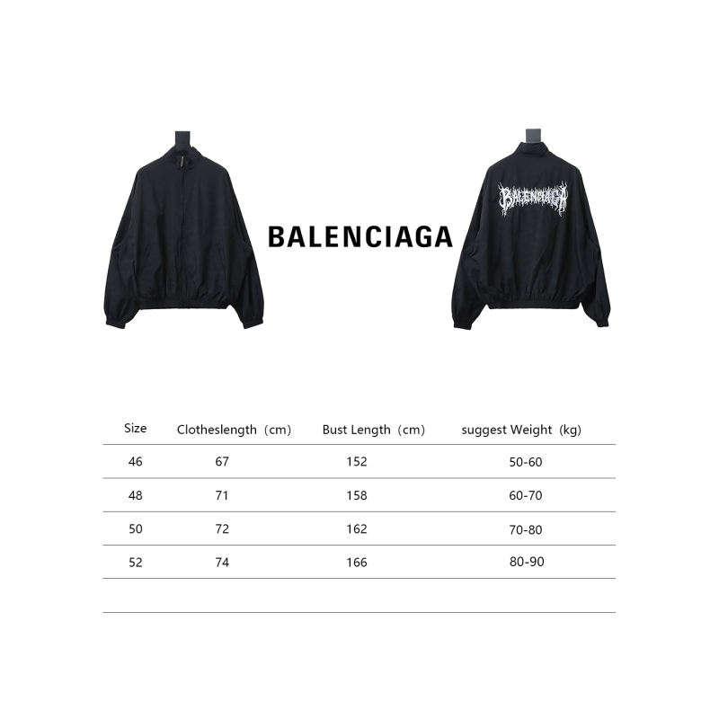 Balenciaga BLCG flame totem heavy embroidery Windbreaker Jacket 2