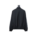  Balenciaga BLCG fuzzy letter print sports suit jacket