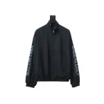 Balenciaga BLCG fuzzy letter print sports suit jacket