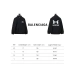 Balenciaga BLCG Under Armour co-branded sports suit jacket windbreaker jacket