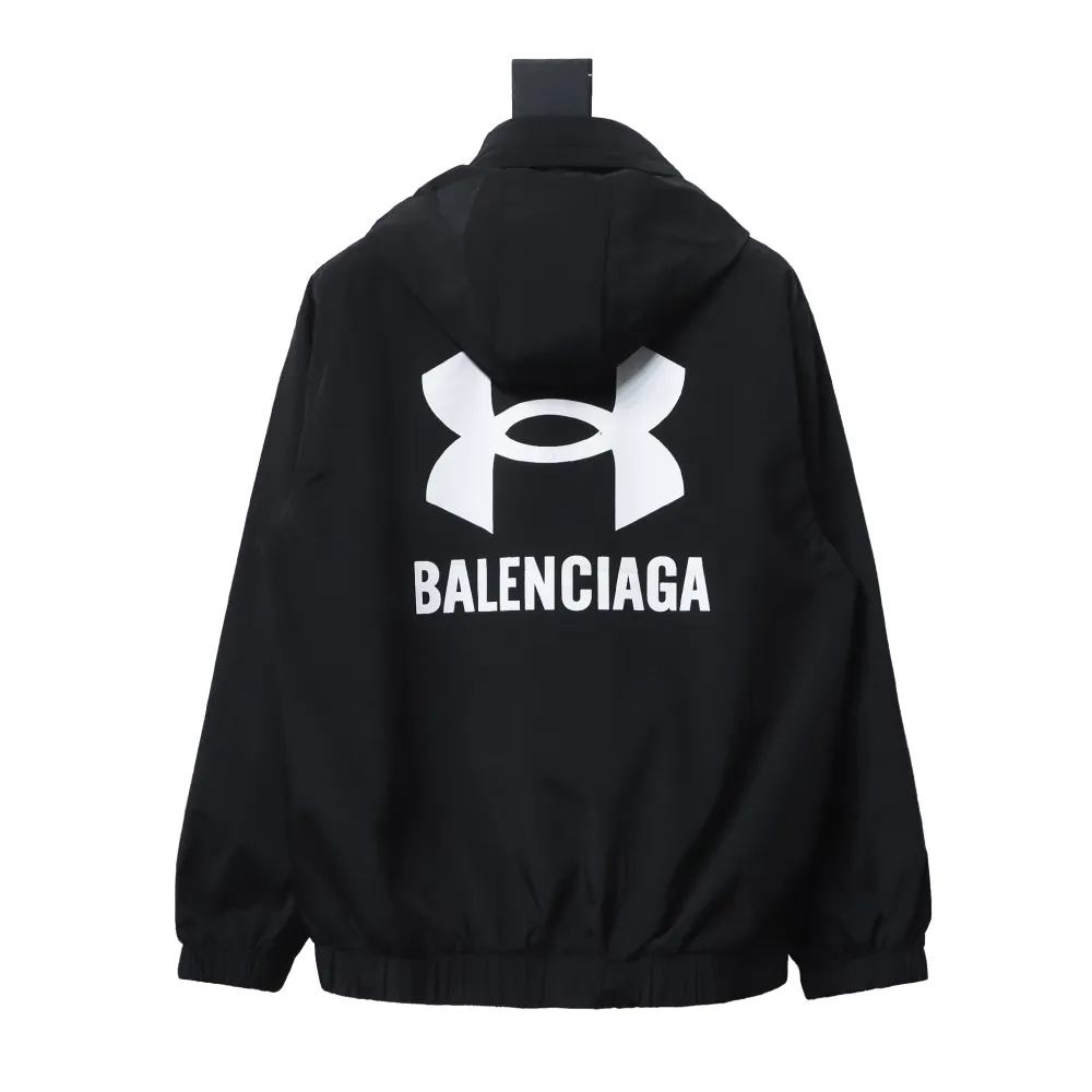 Balenciaga BLCG Under Armour co-branded sports suit jacket windbreaker jacket