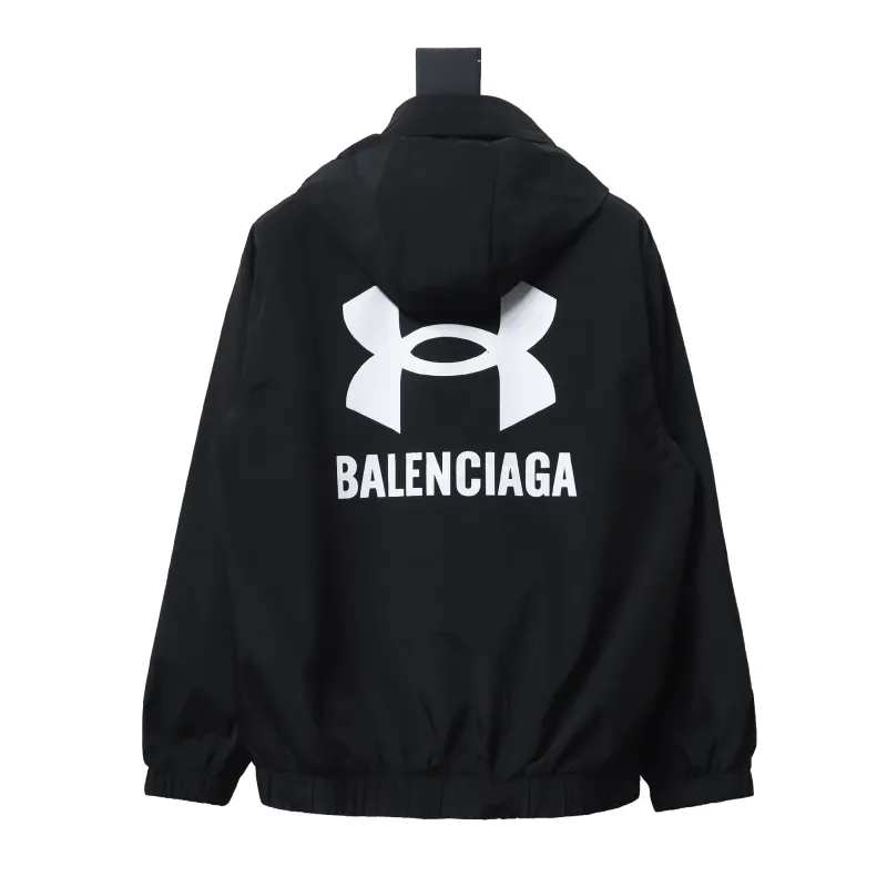 Balenciaga BLCG Under Armour co-branded sports suit jacket windbreaker jacket