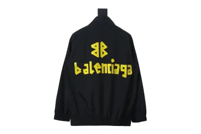  Balenciaga double B tape windbreaker jacket sun protection jacket 02