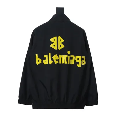 Balenciaga double B tape windbreaker jacket sun protection jacket 02