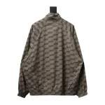 Balenciaga full LOGO stand-up collar windbreaker Jacket