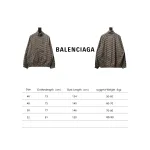 Balenciaga full LOGO stand-up collar windbreaker Jacket
