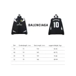 Balenciaga Manchester United black and white splicing No. 10 jacket jacket