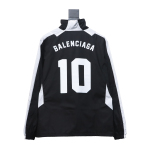  Balenciaga Manchester United black and white splicing No. 10 jacket jacket