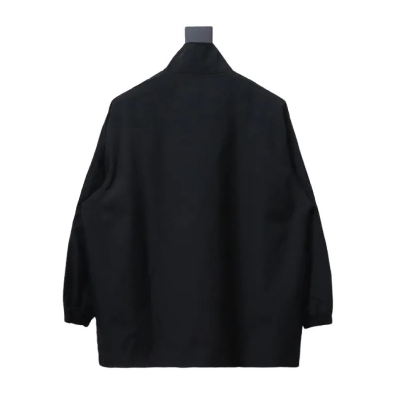 Balenciaga patchwork contrast Windbreaker Jacket 1