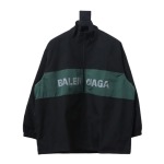  Balenciaga patchwork contrast Windbreaker Jacket 1