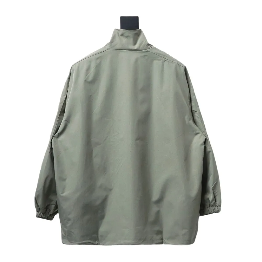 Balenciaga patchwork contrast Windbreaker Jacket 2