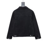  Balenciaga vintage distressed starry sky full diamond hot diamond washed denim Jacket 1