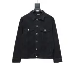 Balenciaga vintage distressed starry sky full diamond hot diamond washed denim Jacket 1