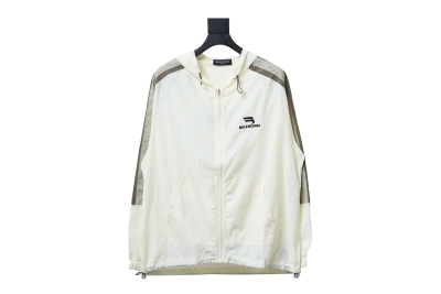 Balenciaga zipper embroidery small label sunscreen long sleeve jacket 1 01