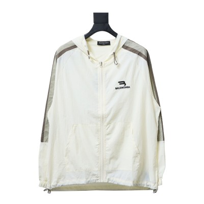  Balenciaga zipper embroidery small label sunscreen long sleeve jacket 1 01