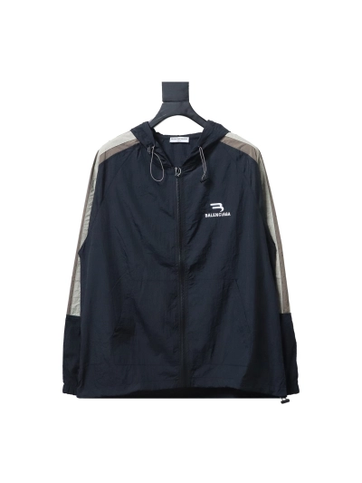 Balenciaga zipper embroidery small label sunscreen long sleeve jacket 2 01