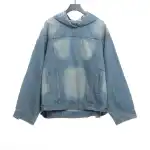 Balenciaga Blizzard show denim jacket