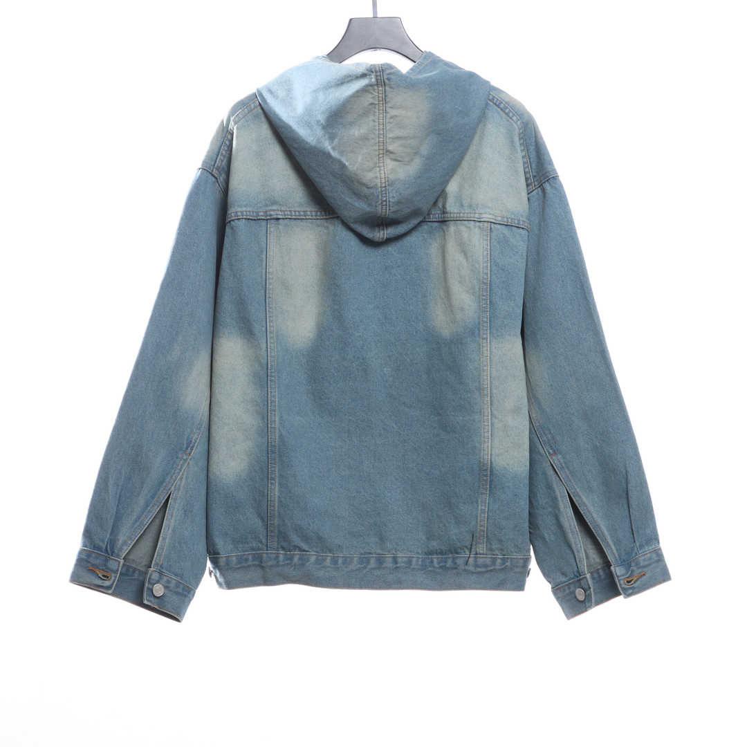 Balenciaga Blizzard show denim jacket