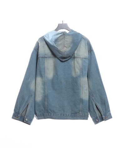 Balenciaga Blizzard show denim jacket 02