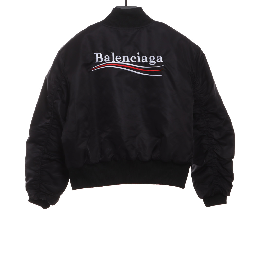  Balenciage cola embroidered cotton jacket 1