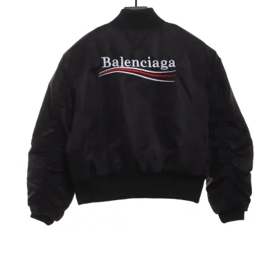 Balenciaga cola embroidered cotton jacket 1 02