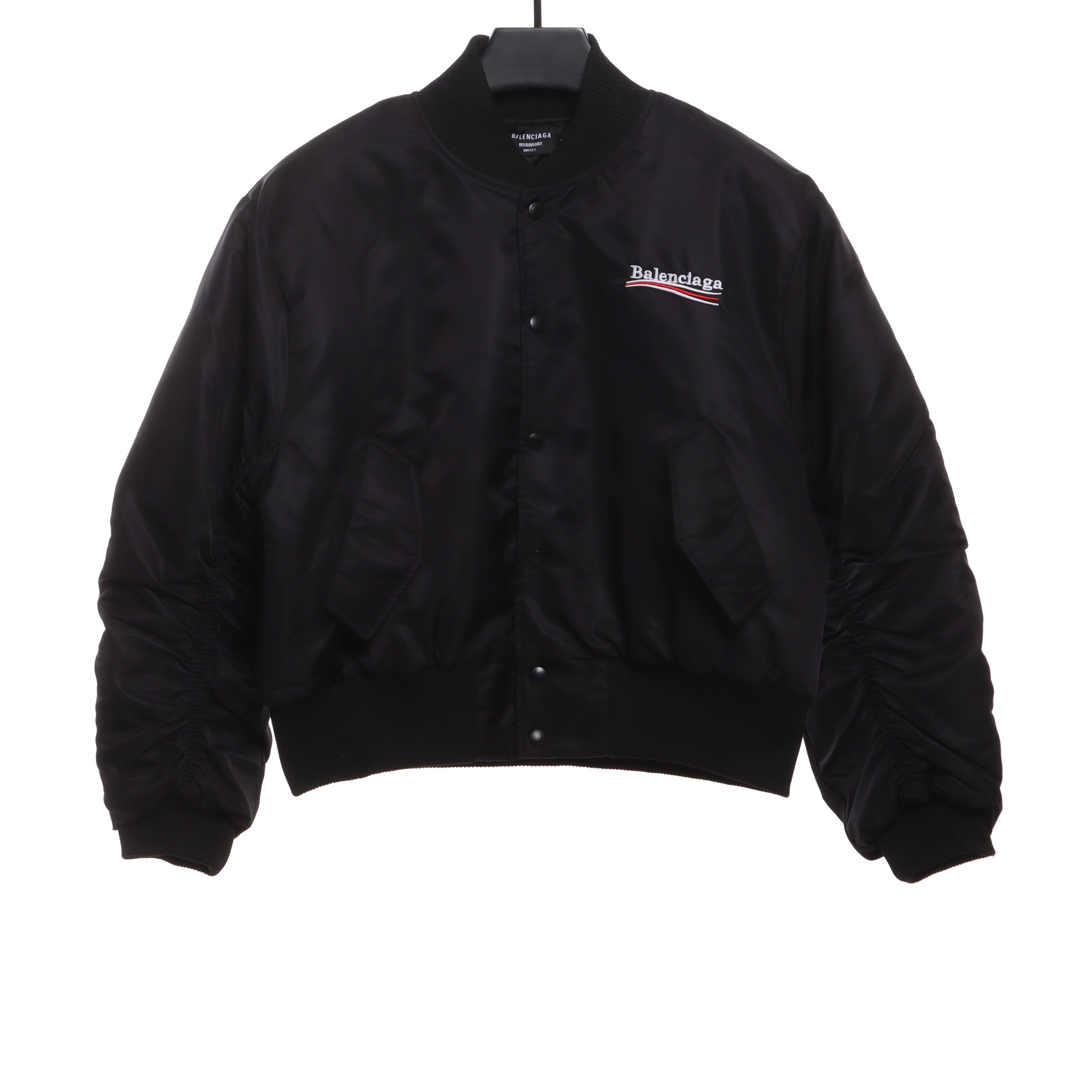 Balenciaga cola embroidered cotton jacket 1