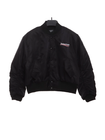 Balenciaga cola embroidered cotton jacket 1 01