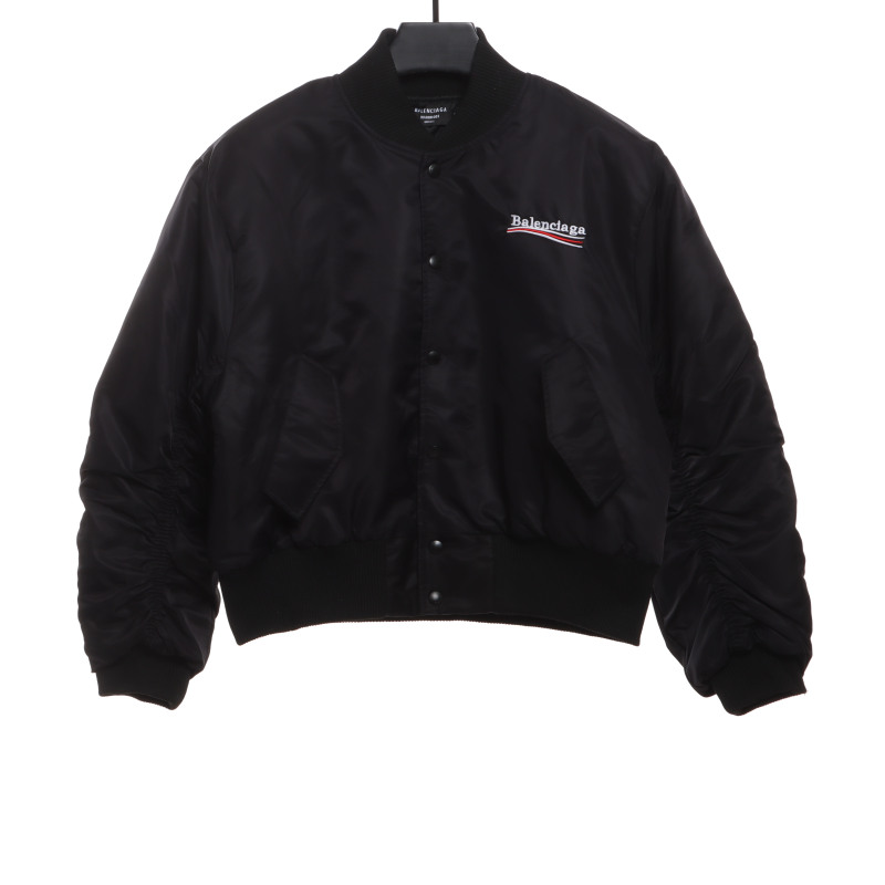 Balenciage cola embroidered cotton jacket 1