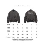  Balenciage cola embroidered cotton jacket 2