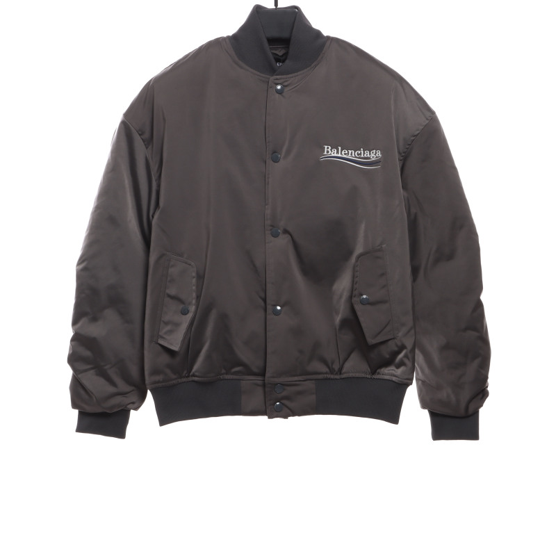  Balenciage cola embroidered cotton jacket 2