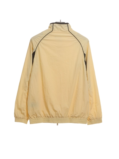 Balenciaga contrast stitching stand collar jacket 02