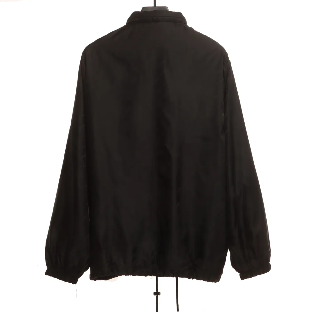 Balenciaga dark pattern full print barrage Windbreaker Jacket
