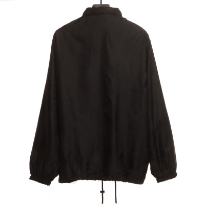  Balenciage dark pattern full print barrage Windbreaker Jacket 02