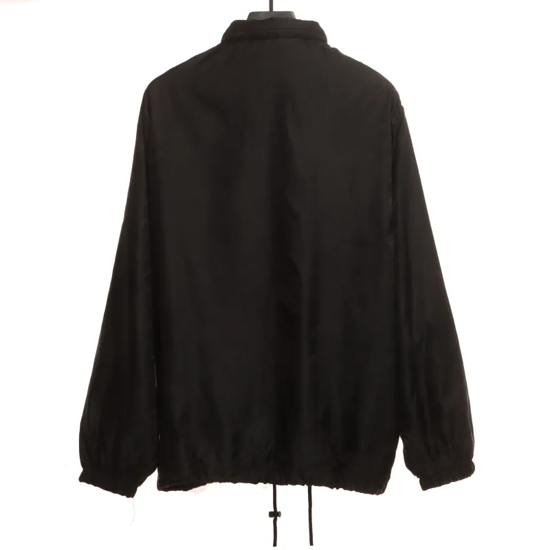Balenciaga dark pattern full print barrage Windbreaker Jacket