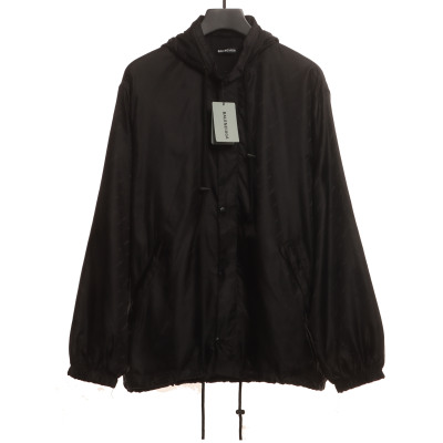  Balenciage dark pattern full print barrage Windbreaker Jacket 01