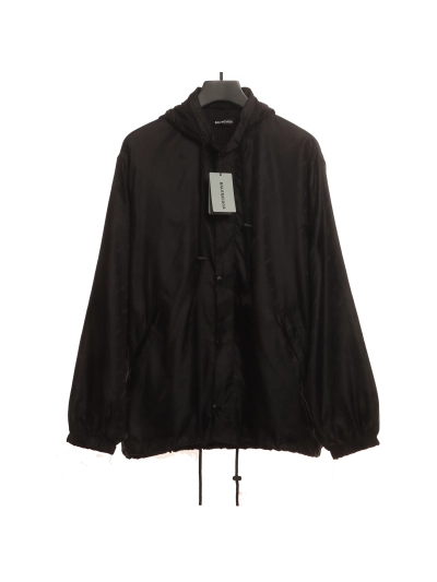 Balenciaga dark pattern full print barrage Windbreaker Jacket 01