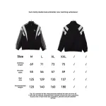 Balenciaga double hook embroidered color matching suit jacket