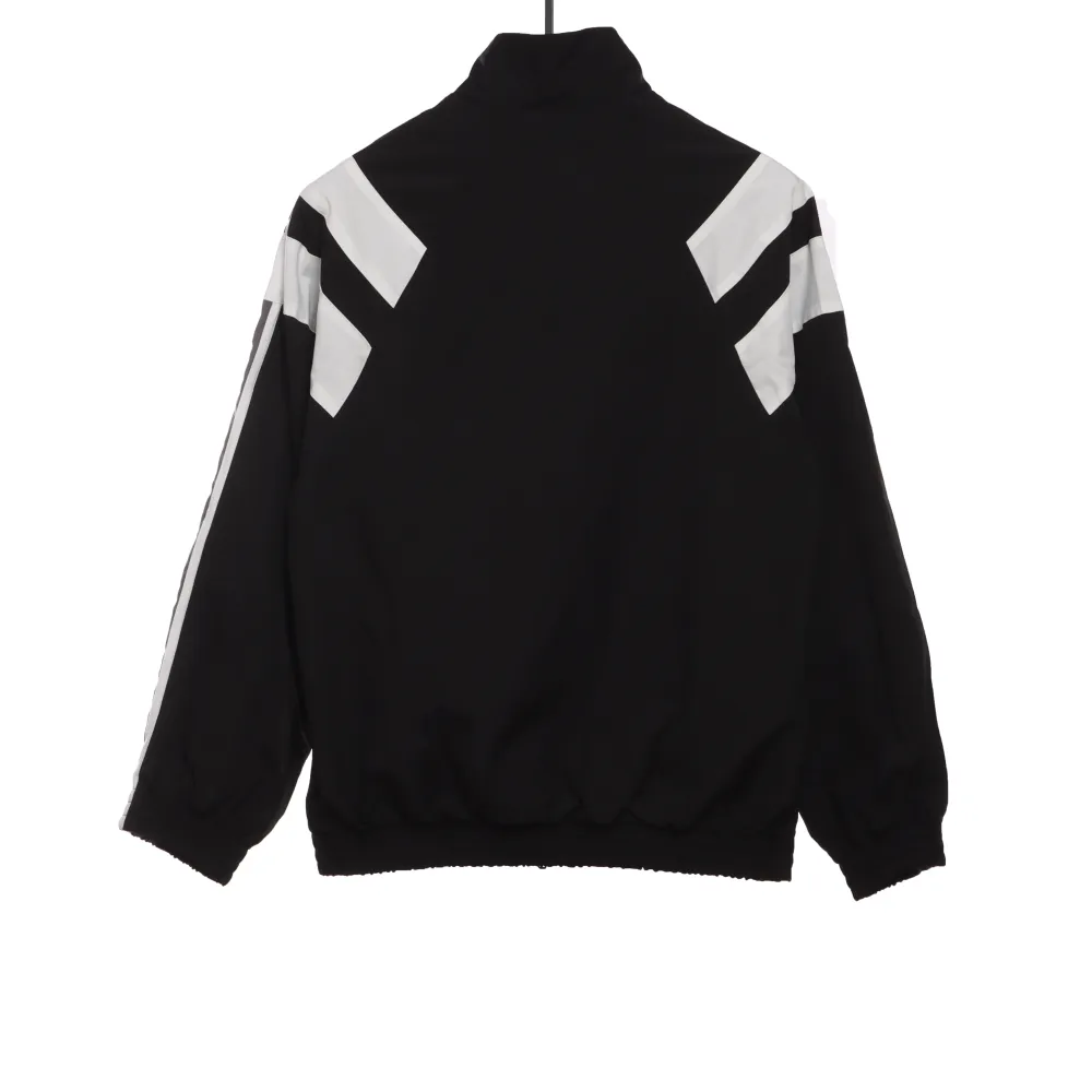 Balenciaga double hook embroidered color matching suit jacket