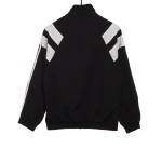  Balenciage double hook embroidered color matching suit jacket