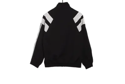 Balenciaga double hook embroidered color matching suit jacket 02