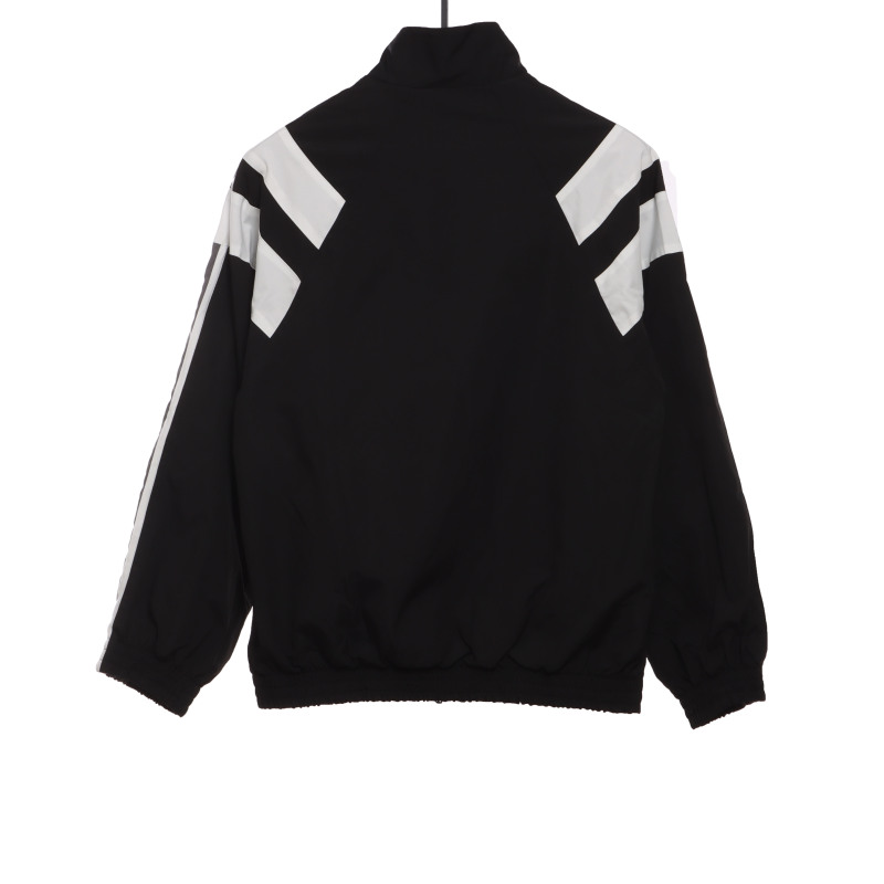  Balenciage double hook embroidered color matching suit jacket